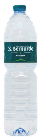 BOTELLA DE PLASTICO ACQUA MINERALE S. BERNARDO 1.5LT