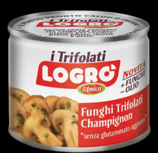 Funghi Trifolati Champignon Logro 180gr