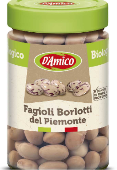 Fagioli Borlotti BIO del Piemonte 310gr