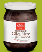 CREMA OLIVE NERE DELLA CALABRIA 530GR (Crema de aceitunas negras de Calabria)