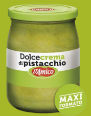 CREMA DOLCE DI PISTACCHIO 600GR (Crema dulce de pistachos)