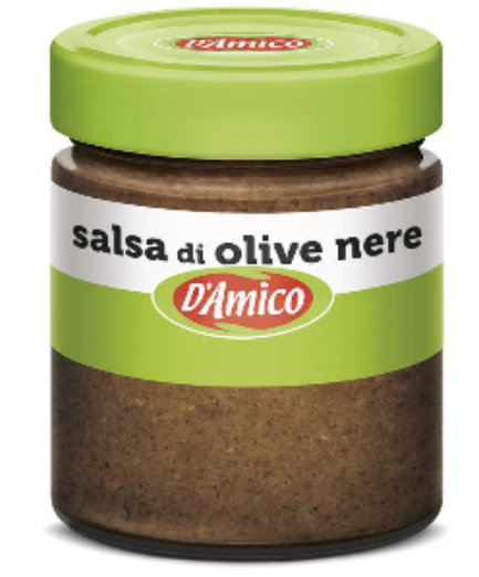 Salsa di olive nere 130gr