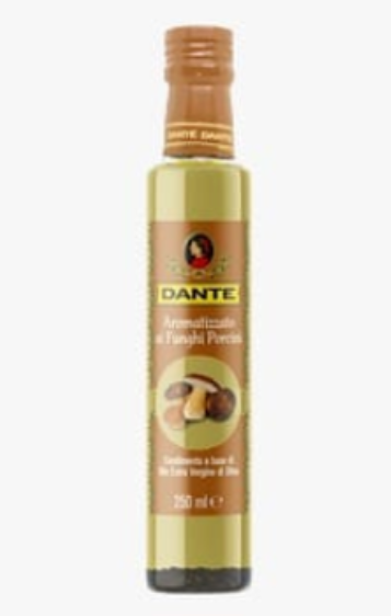 Olio Dante aromatizado Hongos Porcini 250ml