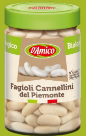 FAGIOLI BORLOTTI DEL PIEMONTI BIO 310GR (Habichuelas Borlotti)