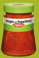 SUGO AL BASILICO 290GR (SALSA DE TOMATE LISTA PARA CONSUMIR)