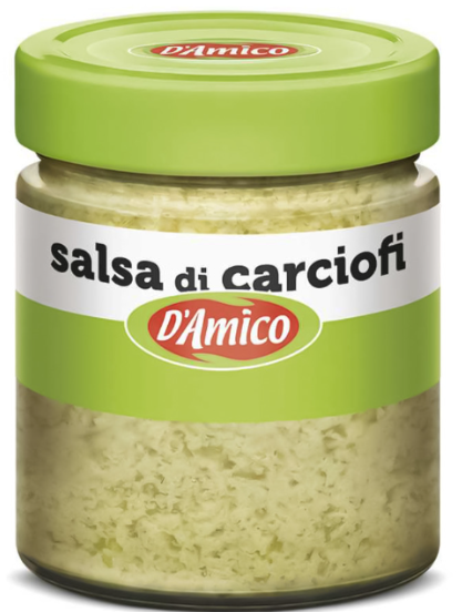 Crema de alcachofas D'Amico 130gr