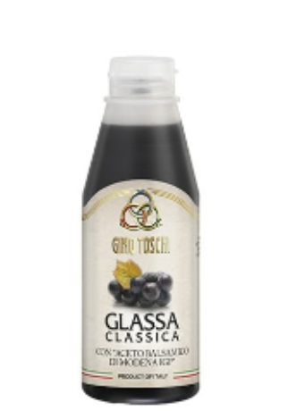 GLASSA CON VINAGRE BALSAMICO DE MODENA IGP 260ml